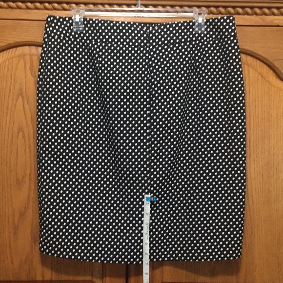 Ann Taylor Polka Dot Pencil Skirt Size 18 - Picture 3 of 7